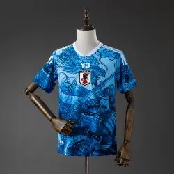 Japan Y/3 Samurai Blue Jersey - product photo US16.99 - Japan Y/3 Samurai Blue Jersey