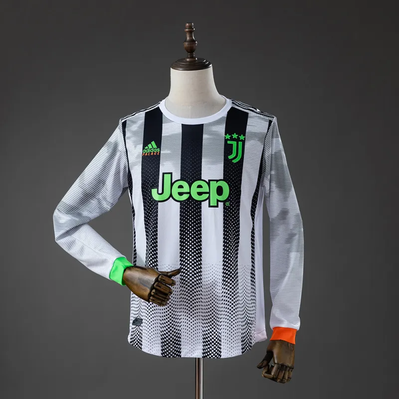 Juventues 19/20 Fourth Away Retro Long Sleeve Jersey