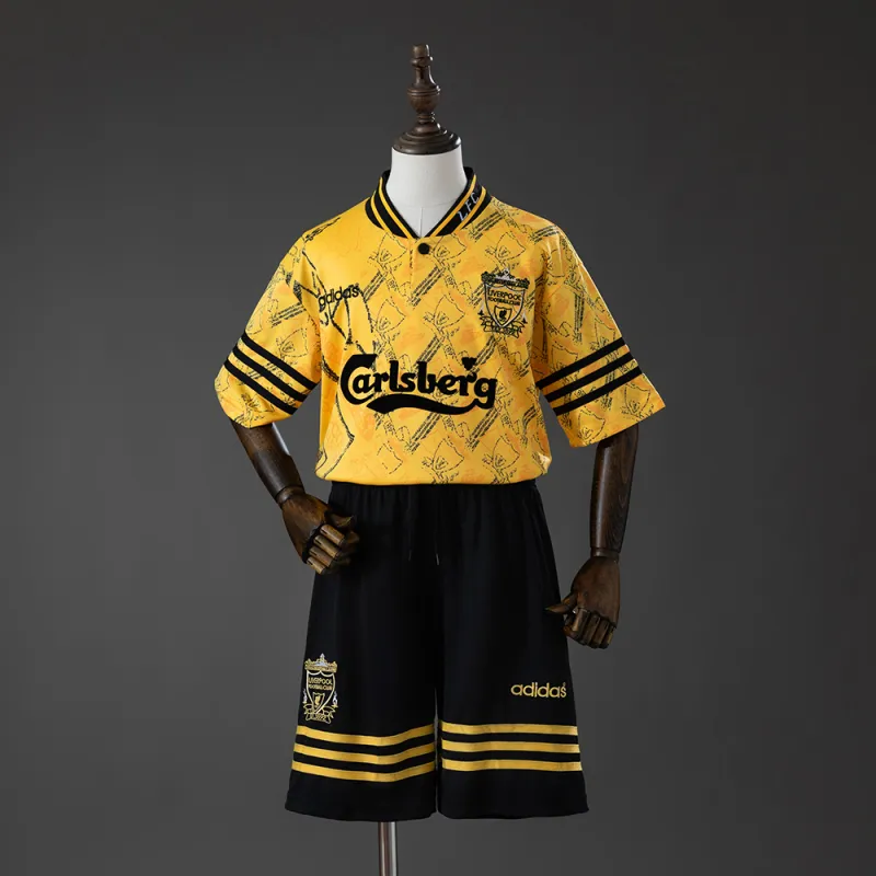 Liverpool 94/96 Third Away Retro Kids Kit Jersey
