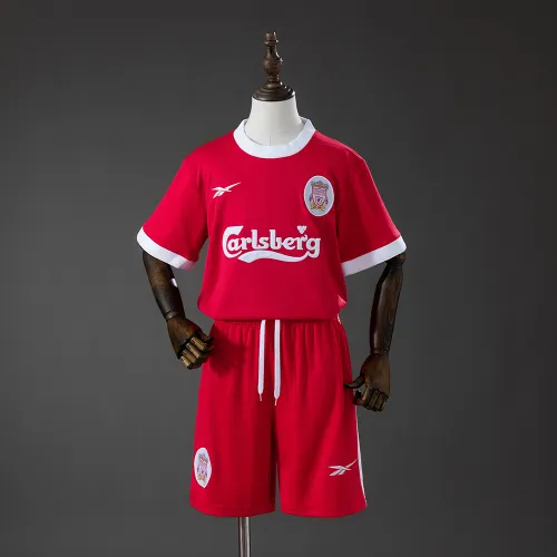 Liverpool 95/96 Home Retro Kids Kit Jersey
