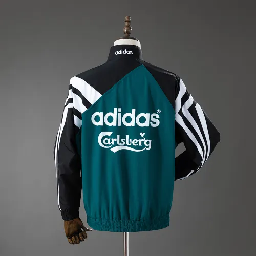 Liverpool 95/96 Track Jacket Top – Green