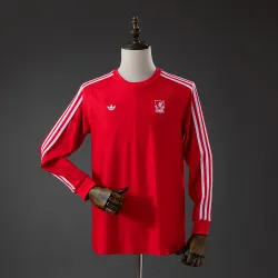 US17.98 - Liverpool Terrace Icons Long Sleeve T-Shirt Red