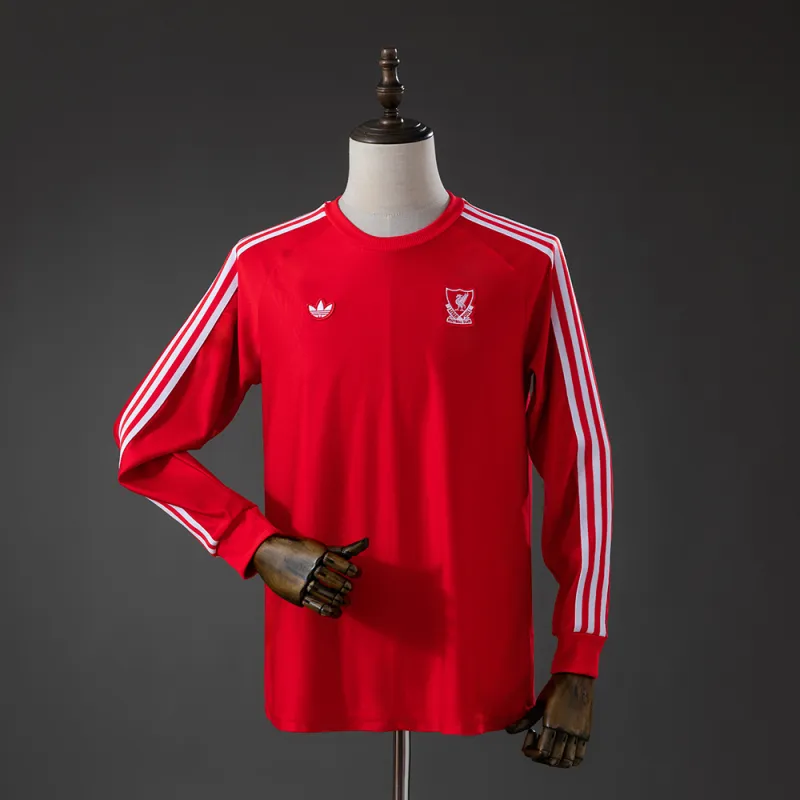 Liverpool Terrace Icons Long Sleeve T-Shirt Red