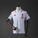 Liverpool 2025/26 POLO Men's Shirt - White