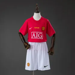Manchester United 07/08 Heimtrikot im Retro-Stil für Kinder – Produktfoto 20,98 US-Dollar – Manchester United 07/08 Heimtrikot im Retro-Stil für Kinder