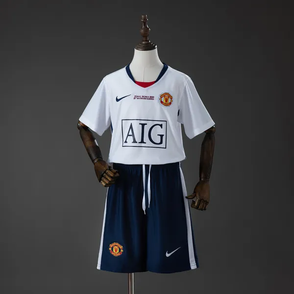 manchester united 08/09 retro kids jersey - A-Grade Quality Detail View