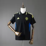 Manchester United 2025/26 POLO Shirt Black