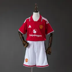 Manchester United 26/27 Home Kids Kit Jersey - product photo Manchester United 26/27 Home Kids Kit Jersey product image