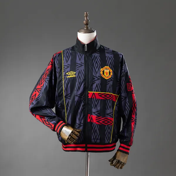 Casaco retro do Manchester United 92/94 - Qualidade de 1.ª classe - Vista detalhada
