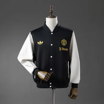 Manchester United Men's Jacket - White & Black