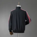 Manchester United Retro Windbreaker Black