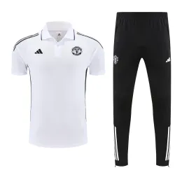 US35.99 - Manchester United 2025/26 POLO Training Suit White