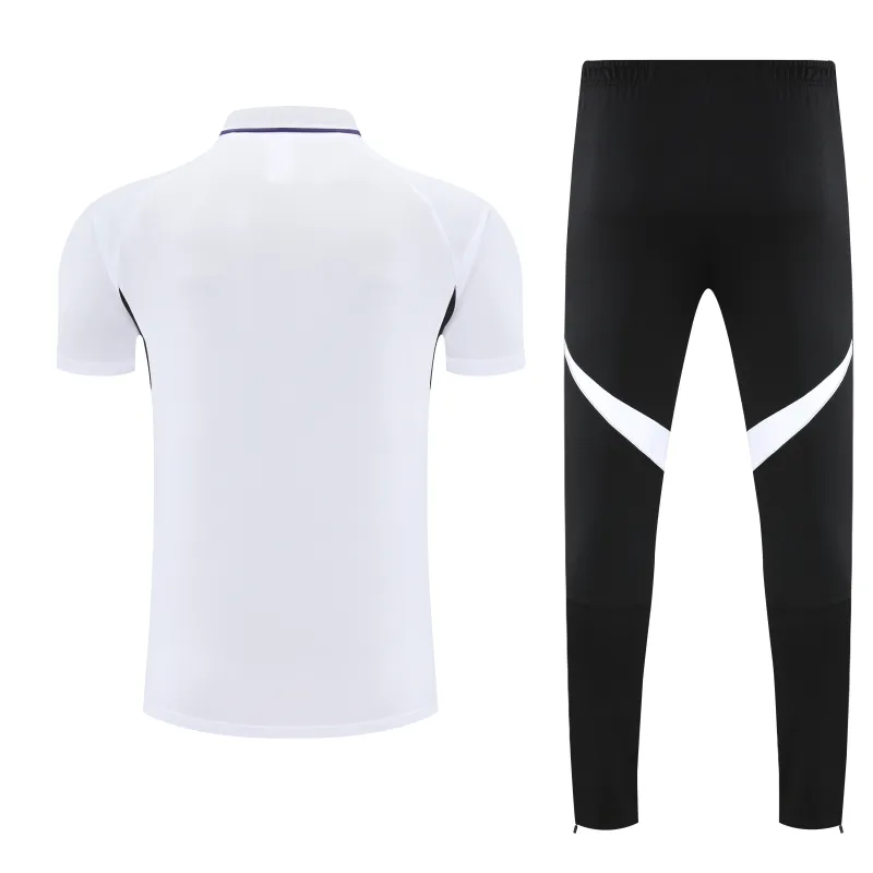Manchester United 2025/26 POLO Training Suit White