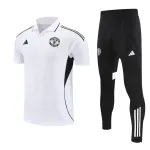 Manchester United 2025/26 POLO Training Suit White