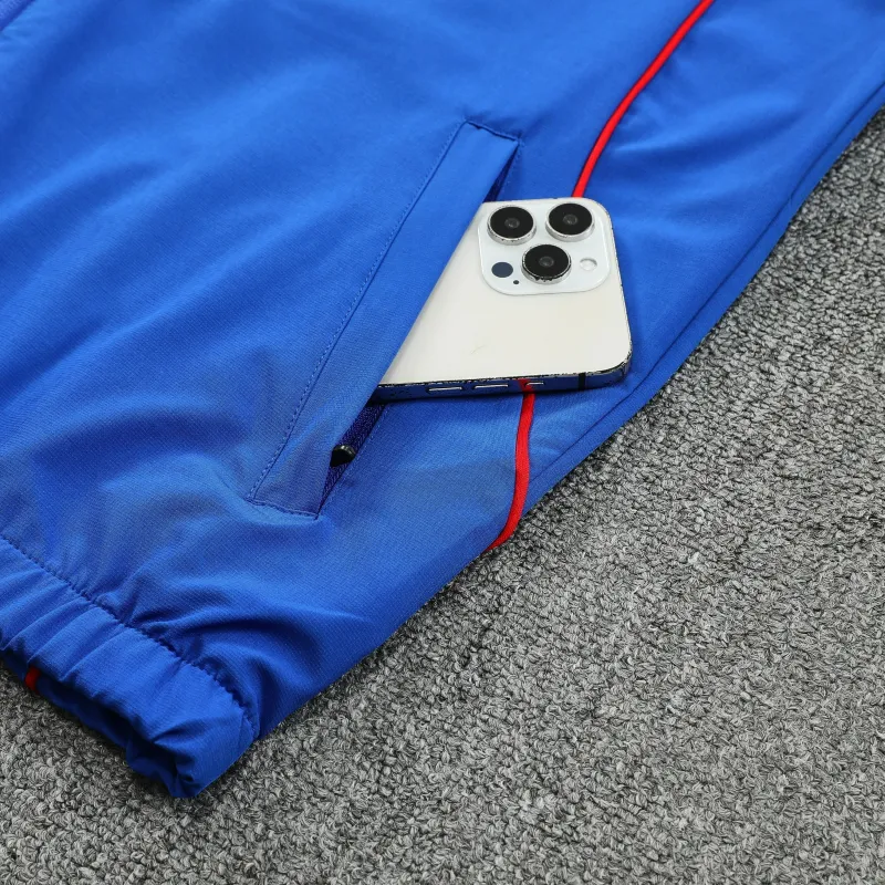 Manchester United 2026/27 Windbreaker Training Suit Blue