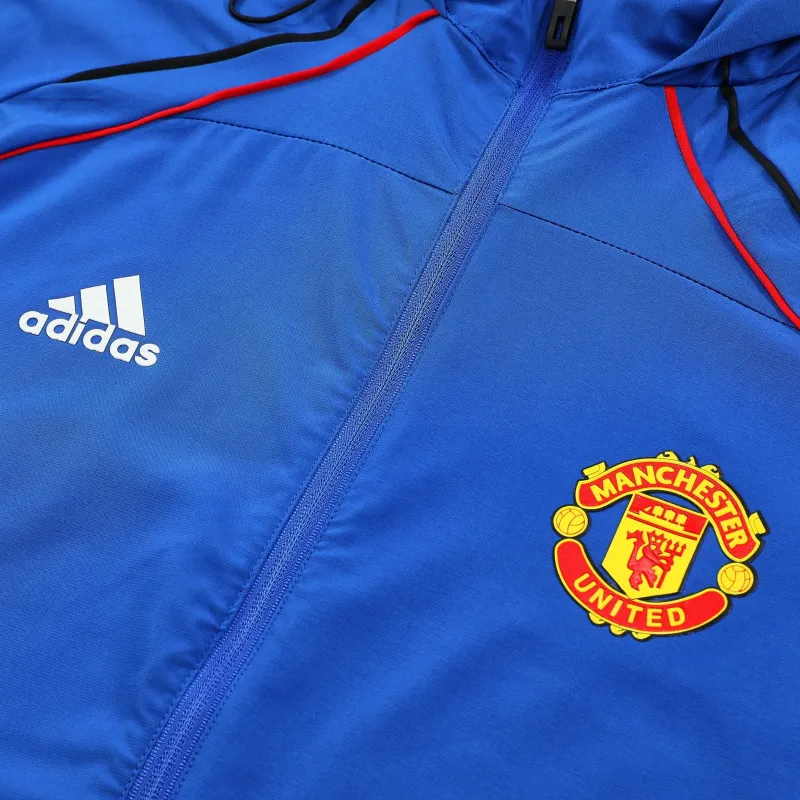 Manchester United 2026/27 Windbreaker Training Suit Blue