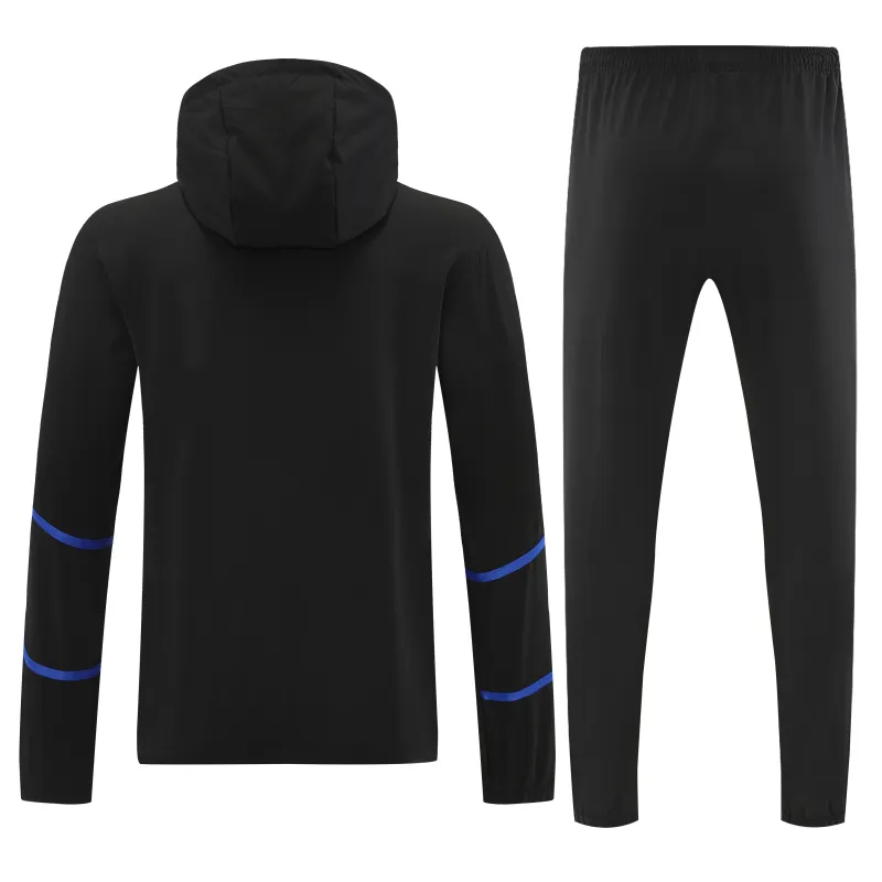 Marseilles 2026/27 Trainingspak met windjack - Zwart