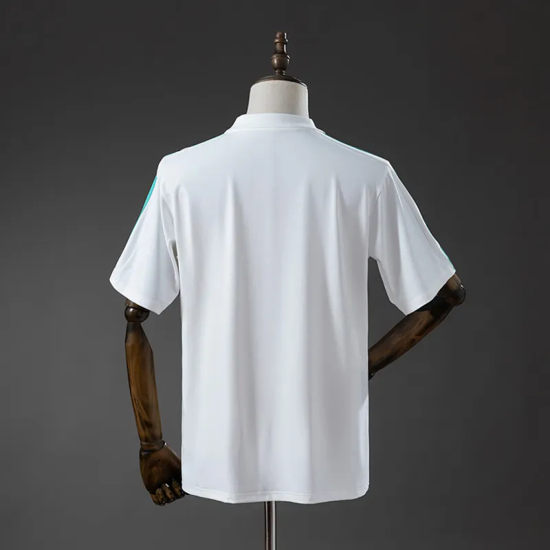 Mercedes 2025 White F1 polo