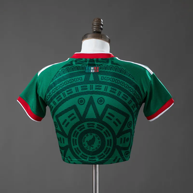 Mexico 2026 Home Women’s Crop Top Style