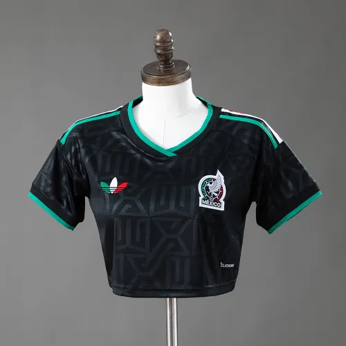 Mexico 2026 Third Away Women's Crop Top Style