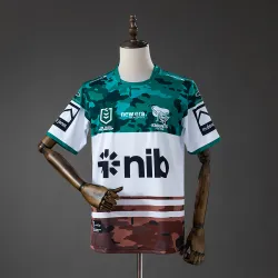 NRL Newcastle Knights 2026 Mens ANZAC Round Jersey - product photo US24.98 - NRL Newcastle Knights 2026 Mens ANZAC Round Jersey