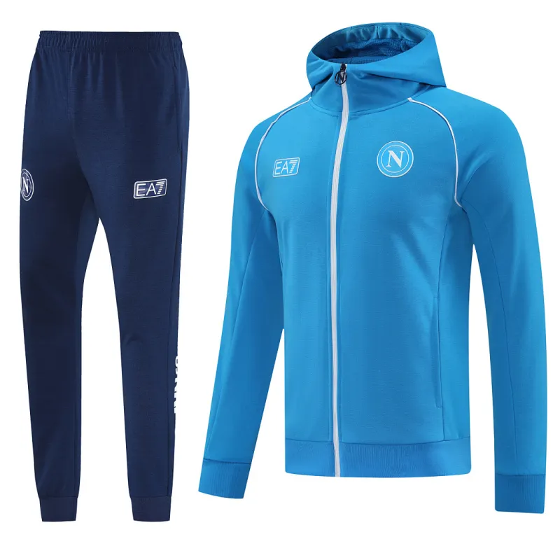 Napoli 2025/26 Blue hoodie jacket tracksuit