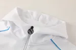 Napoli 2025/26 blanco sudadera chaqueta chándal