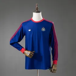 US17.98 - Newcastle United Terrace Icons Long Sleeve T-shirt Blue