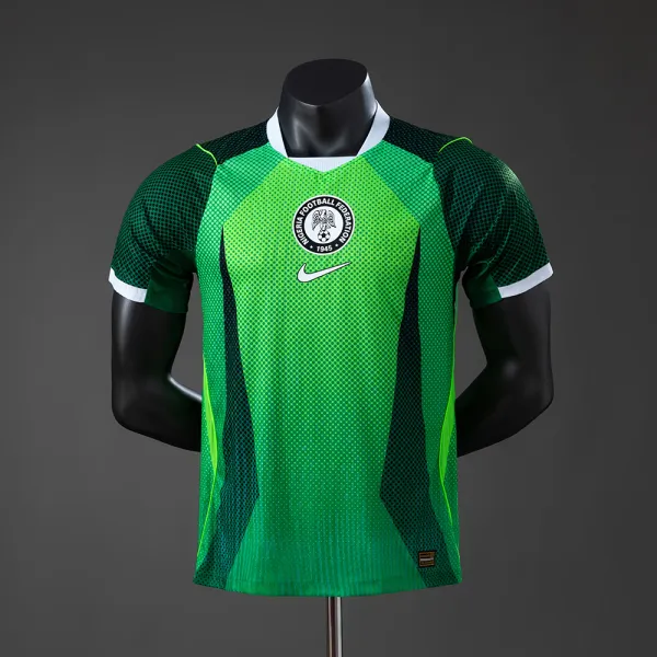 Nigeria 2026 player version jersey - A-Grade Quality Detail View