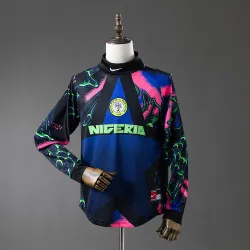 Nigeria 2026 World Cup Soccer Jersey - product photo Nigeria 2026 World Cup Men's Soccer Jersey front view displaying vibrant design and crest