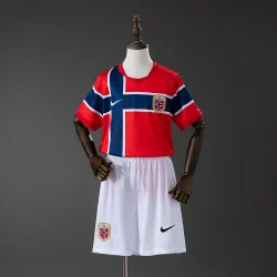 Norway 2026 Home Kids Kit Jersey - product photo US16.99 - Norway 2026 Home Kids Kit Jersey