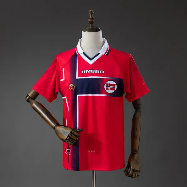 Norway 1997 retro jersey - A-Grade Quality Detail View