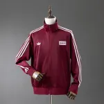 Oasis Flamingo Track Jacket Bourgondië Oasis Flamingo Track Jacket Burgundy