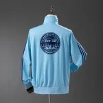 Oasis Flamingo Track Jacket Lake Blue