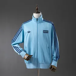 US34.99 - Oasis Flamingo Track Jacket Lake Blue