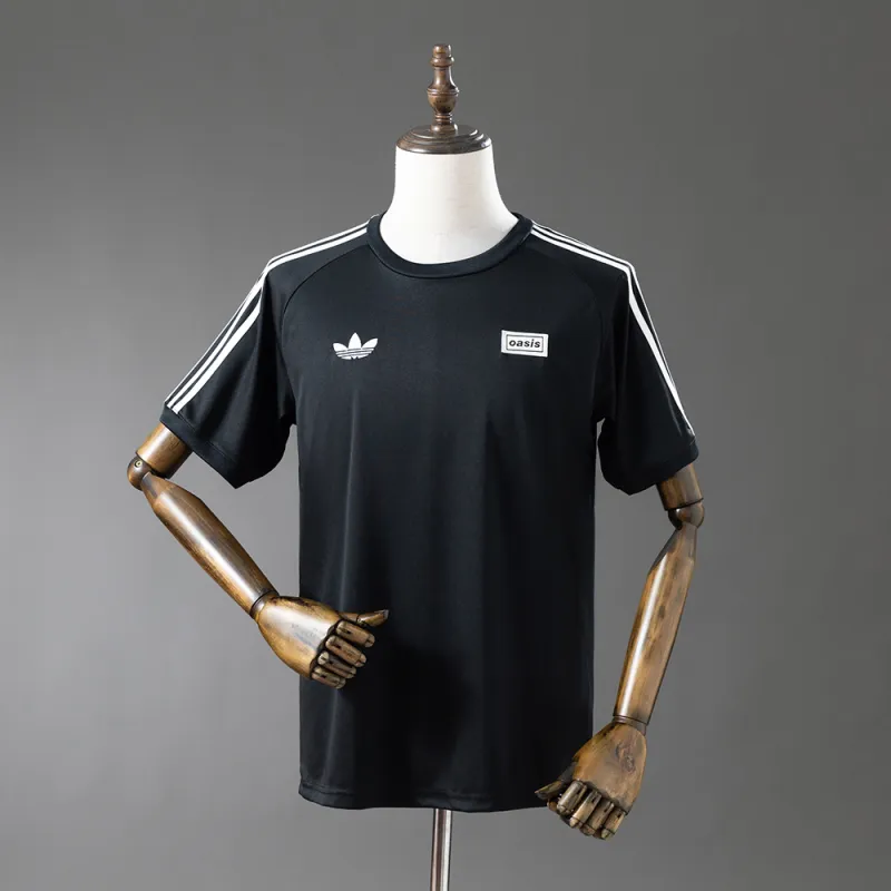 Oasis Live ’25 Originals 3/Stripes Football Shirt Black