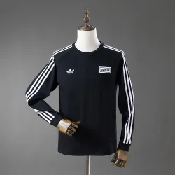 US22.99 - Oasis Long Sleeve Black Shirt