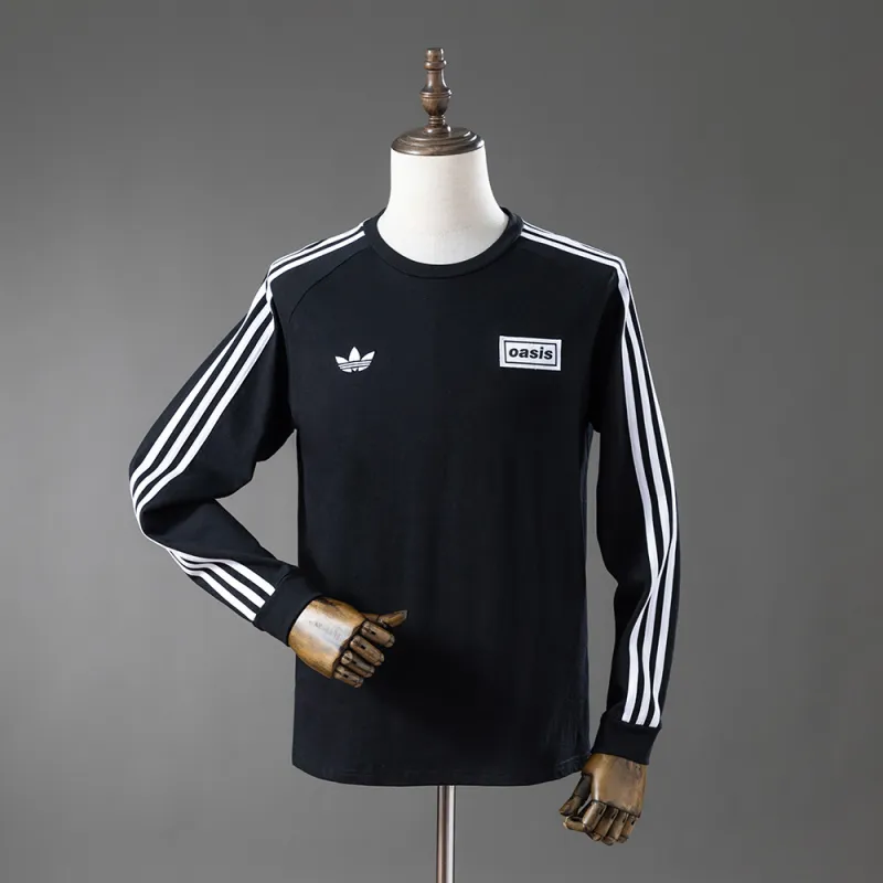 Camisa Negra Manga Larga Oasis