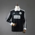 Oasis Tour Jacquard Striped Long/Sleeve SweatMen's shirt Black