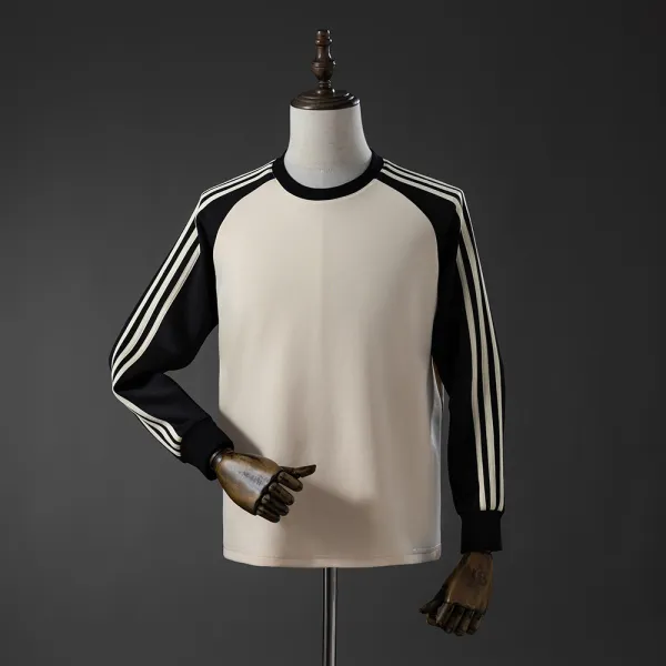 Oasis Tour Three/Striped Long/Sleeve T/Men's jersey - A-Grade Quality Detail View