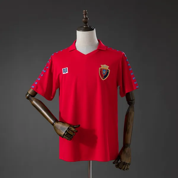 Osasuna 1983 retro jersey - A-Grade Quality Detail View