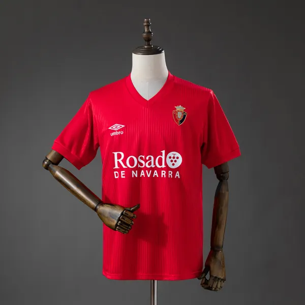 osasuna 87/88 soccer jersey - A-Grade Quality Detail View
