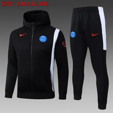 PSG 2025/26 Zwart Hoodie Pak