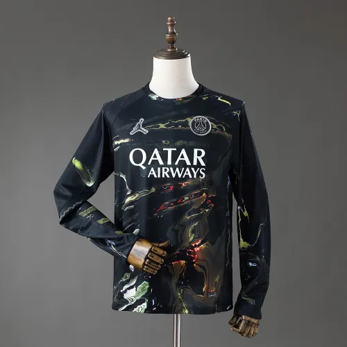 PSG 2025/26 Night Edition Langarmtrikot
