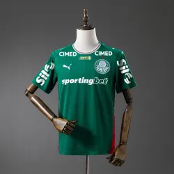 Palmeiras 2026/27 All sponsors Home Soccer Jersey - photo du produit US20.99 - Palmeiras 2026/27 All sponsors Home Soccer Jersey