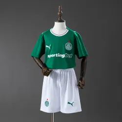 US16.99 - Palmeiras 2026/27 Home Soccer Jersey Kids Kit