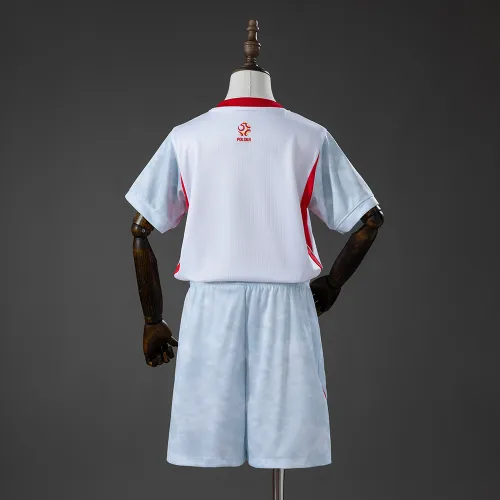 Poland 2026 Home Kids Kit Jersey