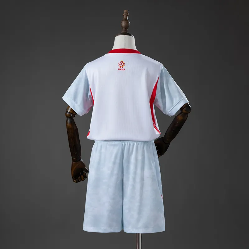 Maglietta Polonia 2026 Home Kids Kit