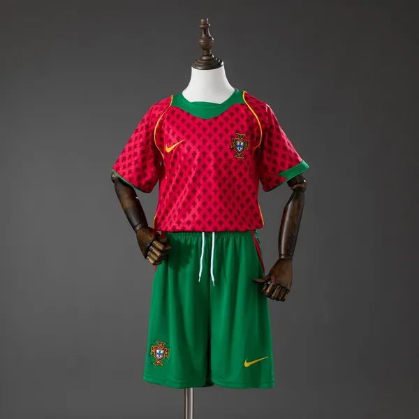 portugal 2004 retro kids jersey - A-Grade Quality Detail View