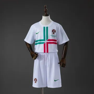 Portugal 2012 Away Retro Kids Kit Jersey